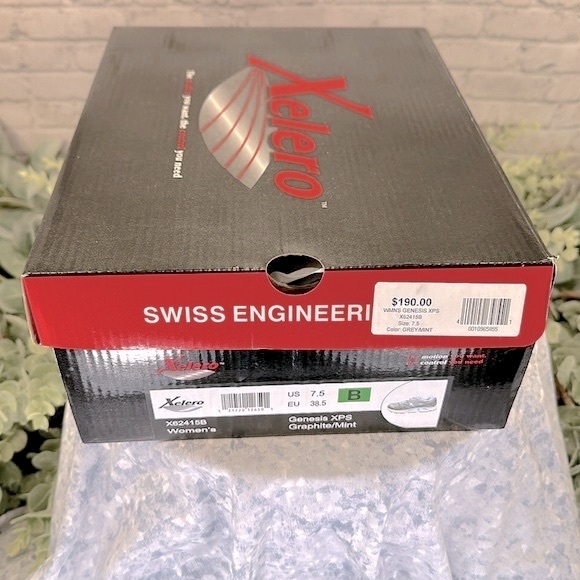 Xelero Genesis XPS Gray/Mint Swiss Technology Performance Athletics WMS 7.5M✨NEW - Picture 13 of 16